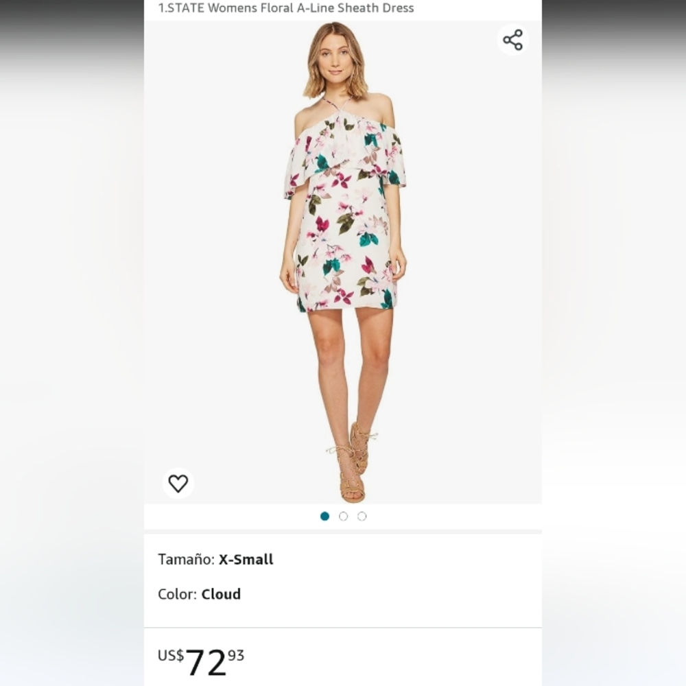 1-state dress size XS